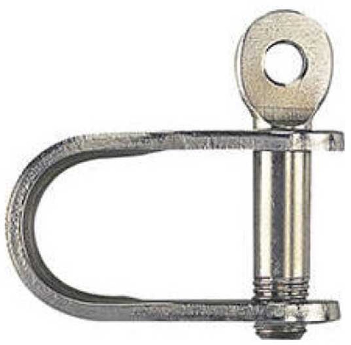 Plastimo D-sluiting Zilver 6 mm