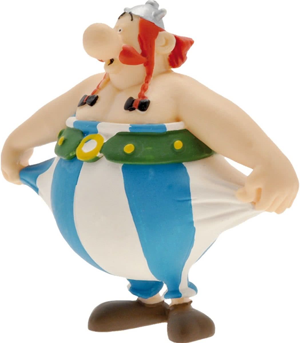 Miniature Obelix Holding Trousers 8 Cm
