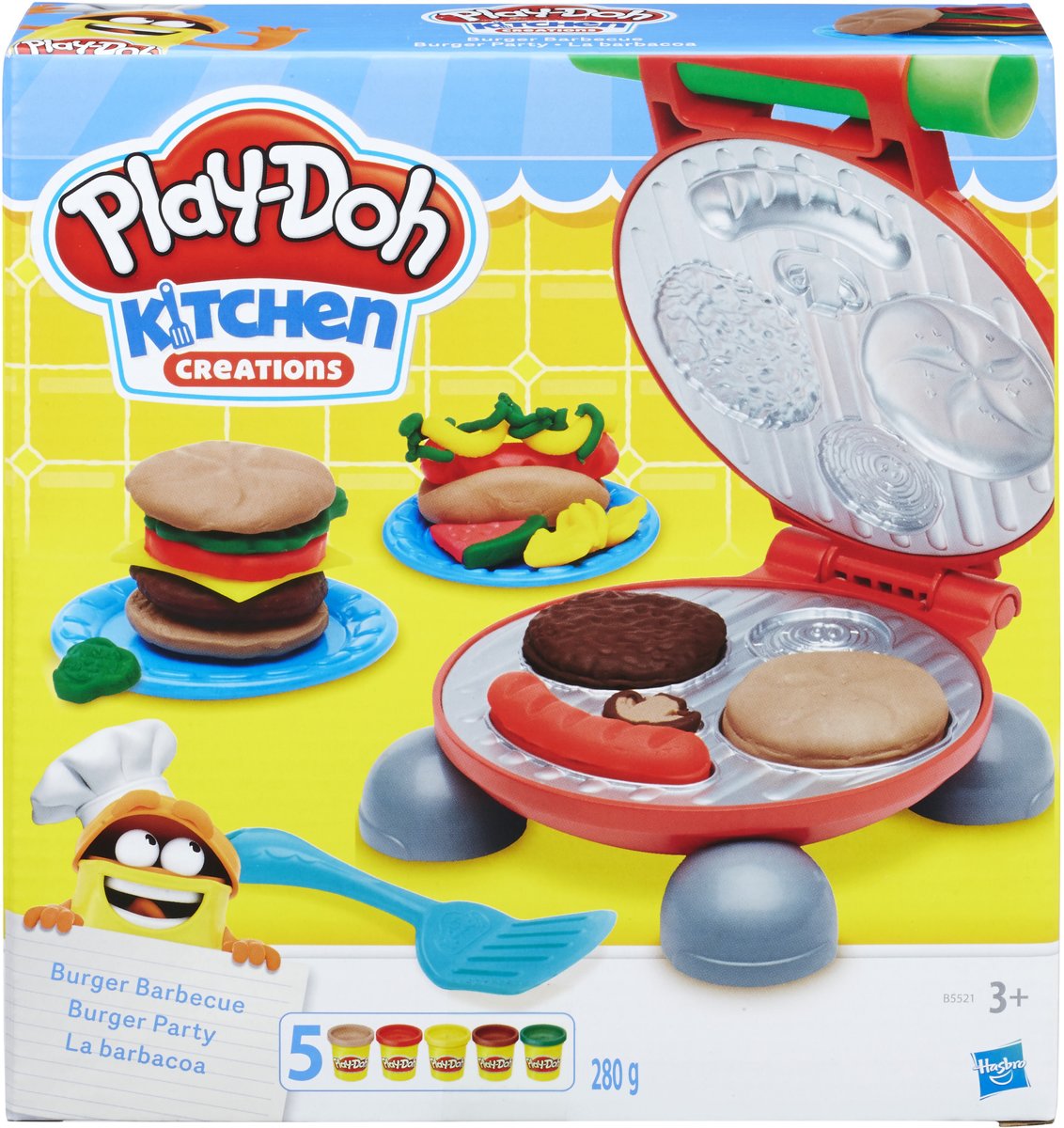 Play-Doh Burger Barbecue - Klei