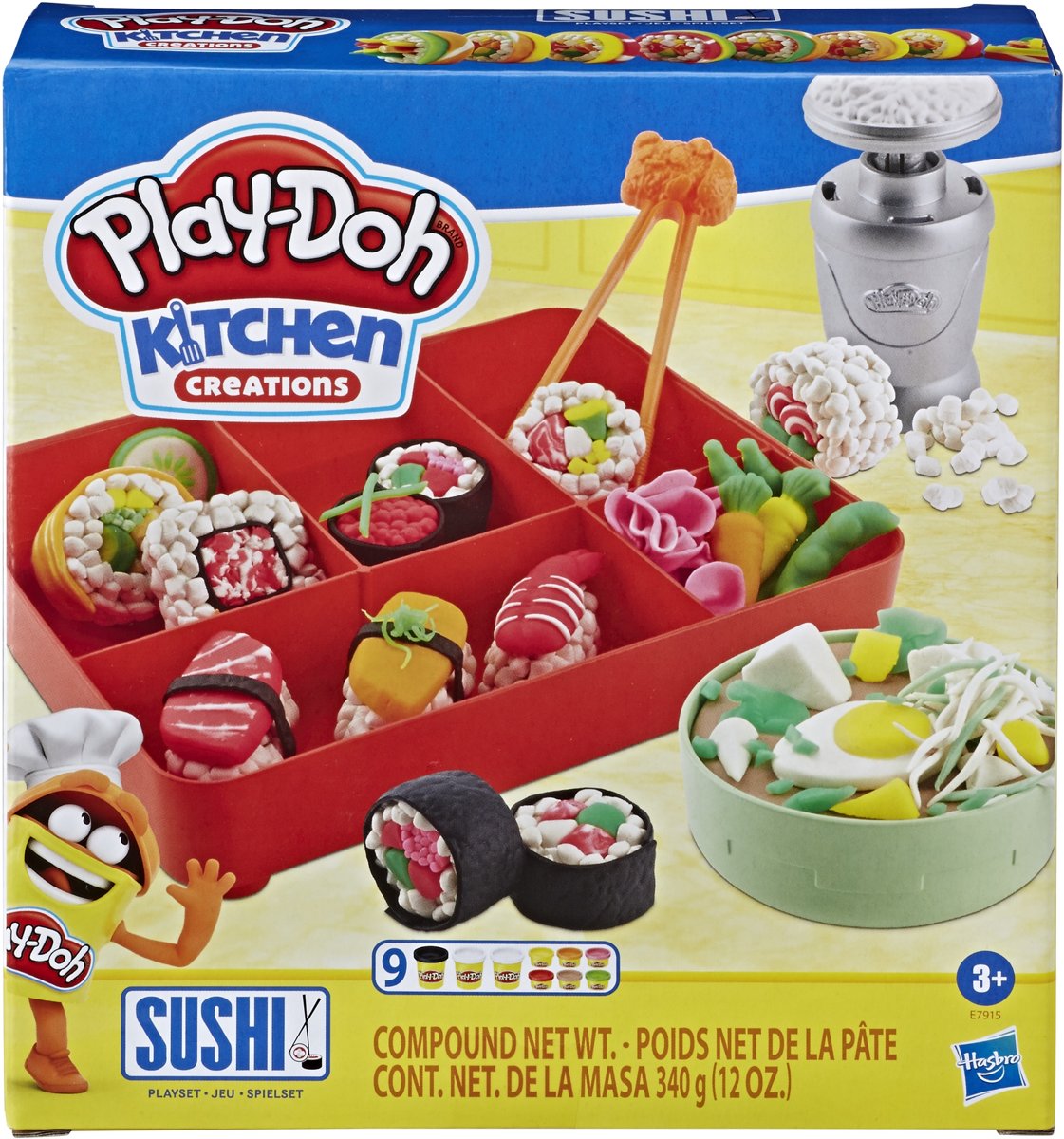 Play-Doh Sushi - Klei Speelset