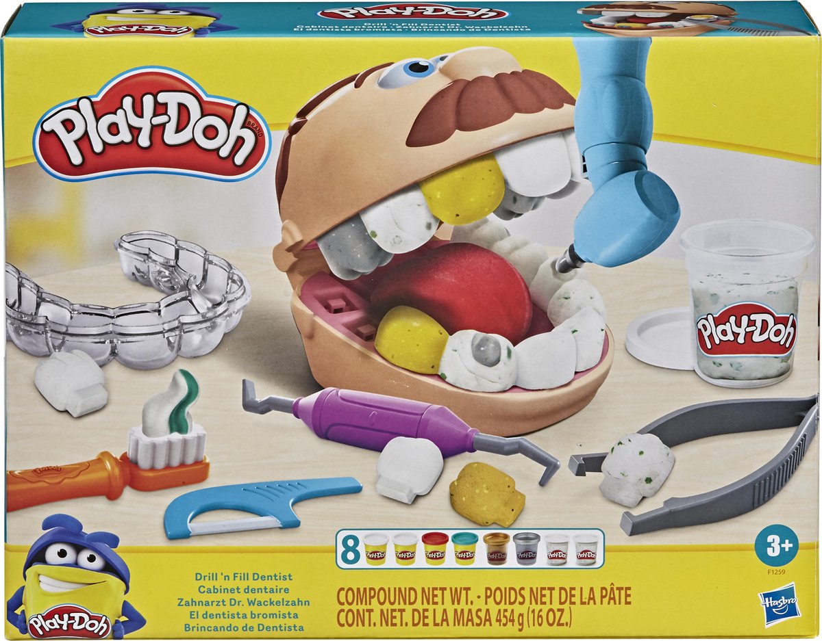Play-Doh Top Tandarts - Klei Speelset
