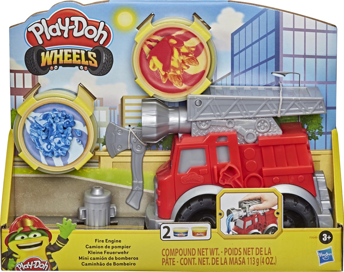 Play-Doh Wheels Brandweerwagen - Klei Speelset