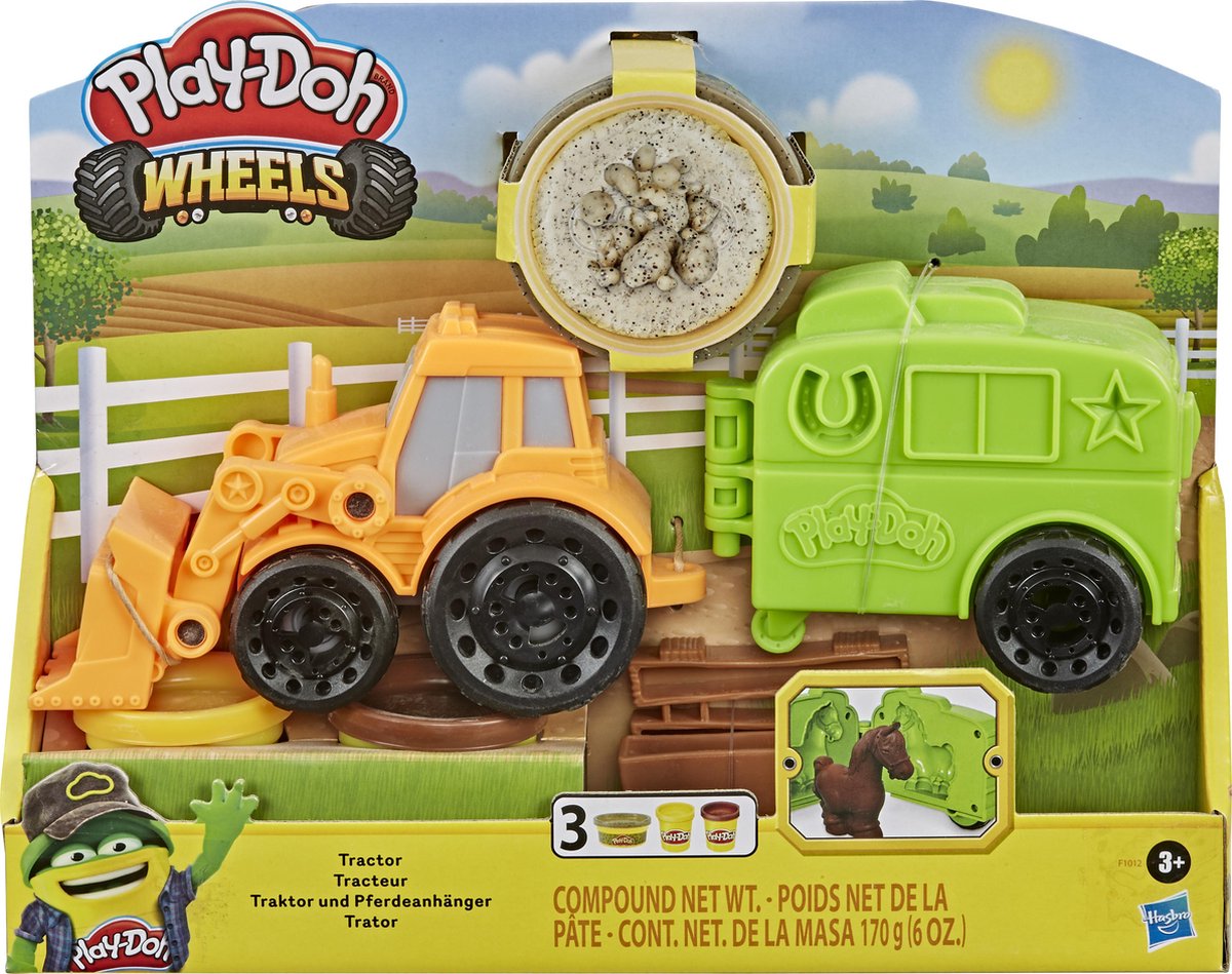 Play-Doh Wheels Tractor - Klei Speelset
