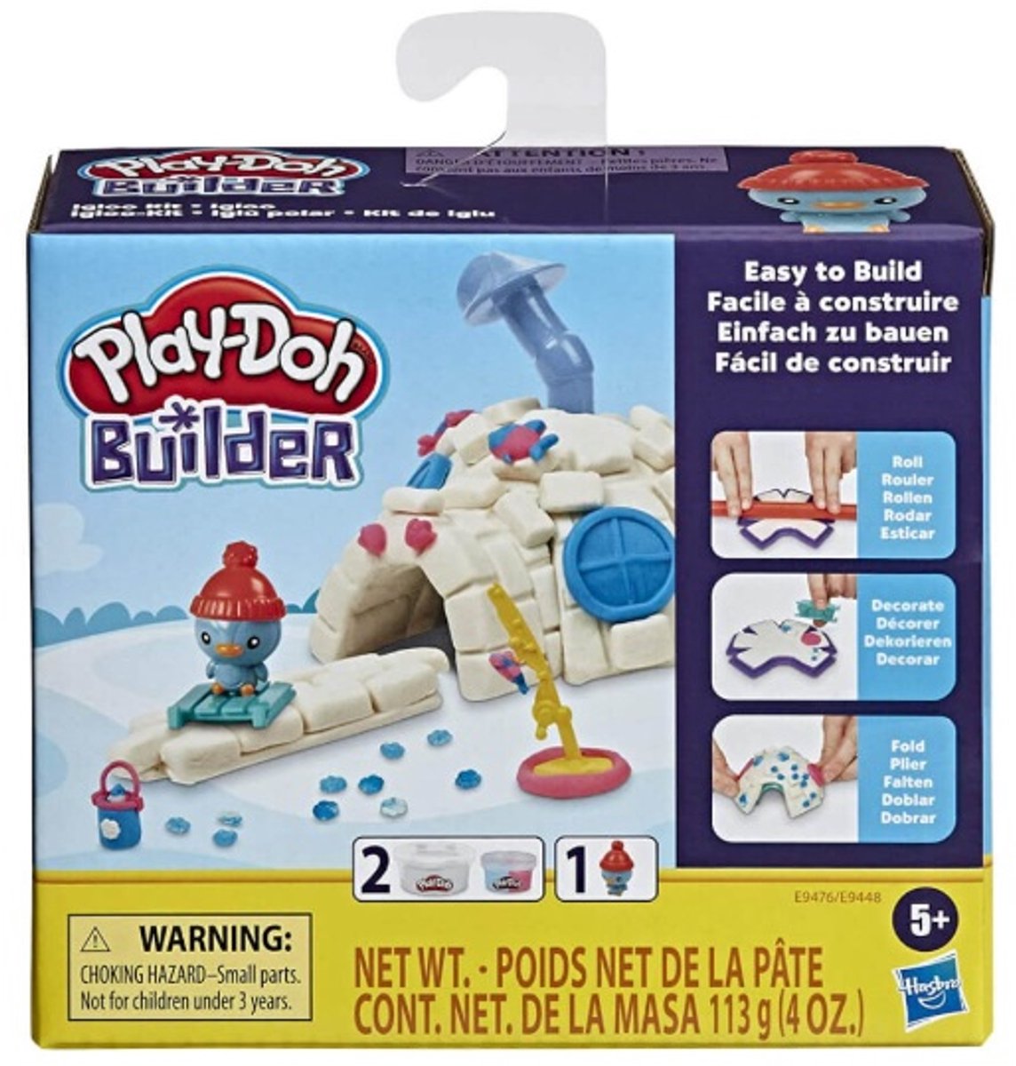 Play-Doh klei set Mini Builder Iglo