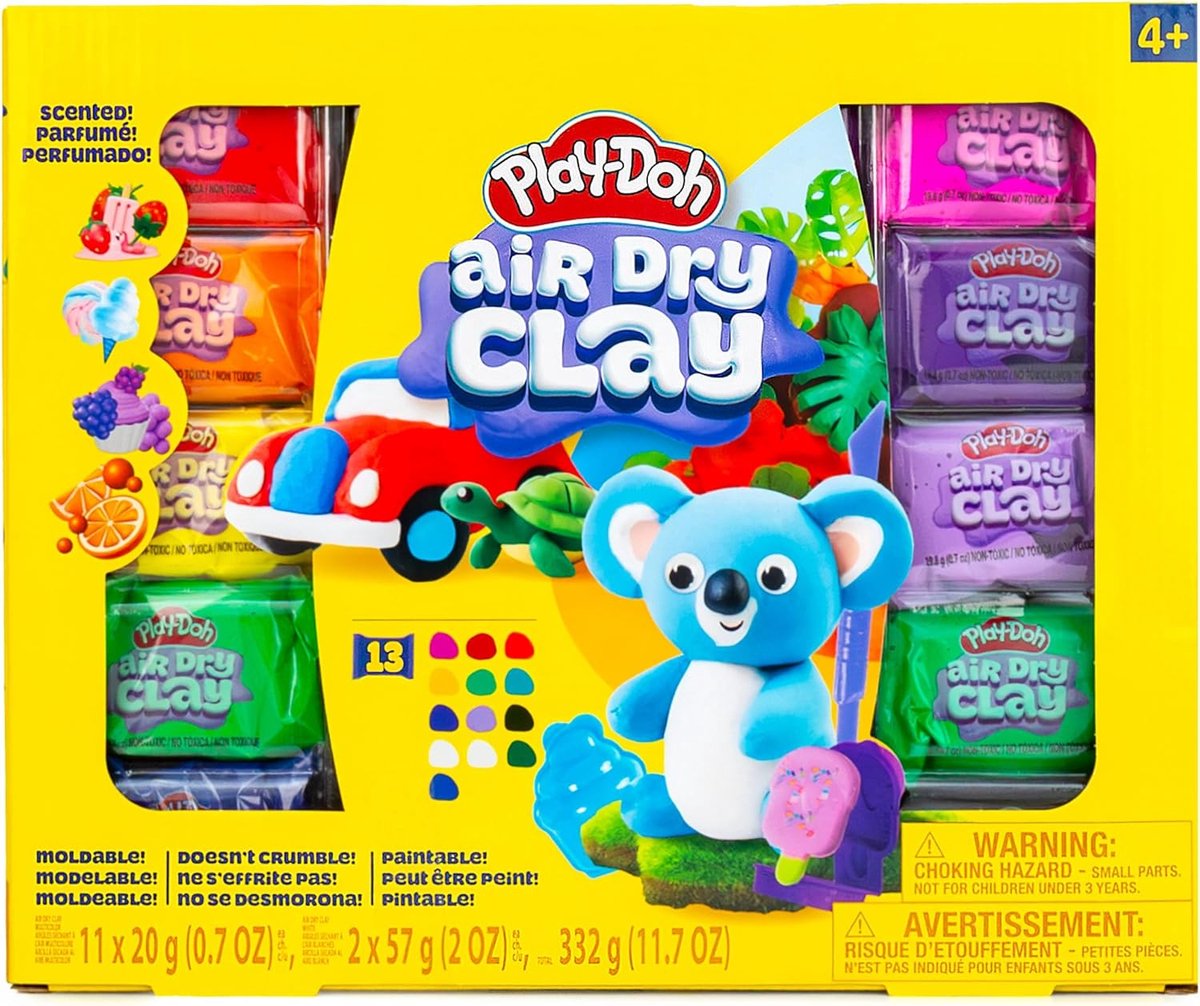 Play doh - luchtdrogende klei -13 pack