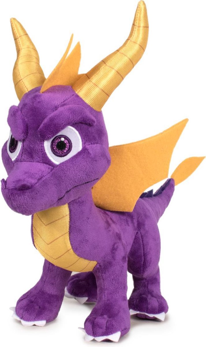 Play By Play Knuffel Spyro Junior 30 Cm Polyester Paars/geel