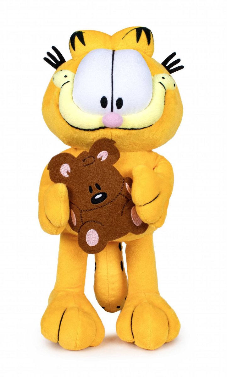 Play by Play Garfield Knuffel Figure Garfield & Pooky Bear 30 cm Knuffeles