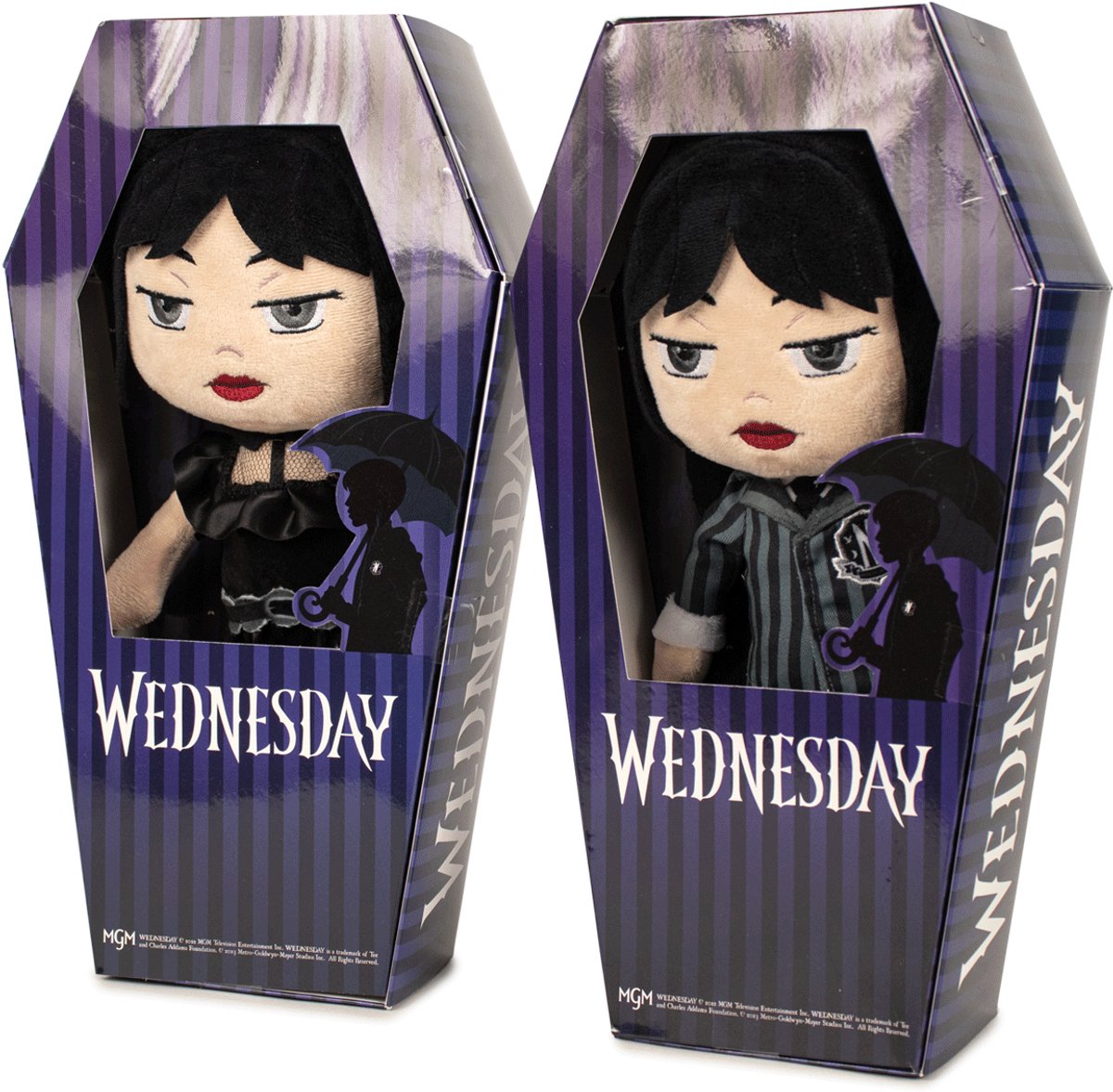 Wednesday In School Uniform in doodskist