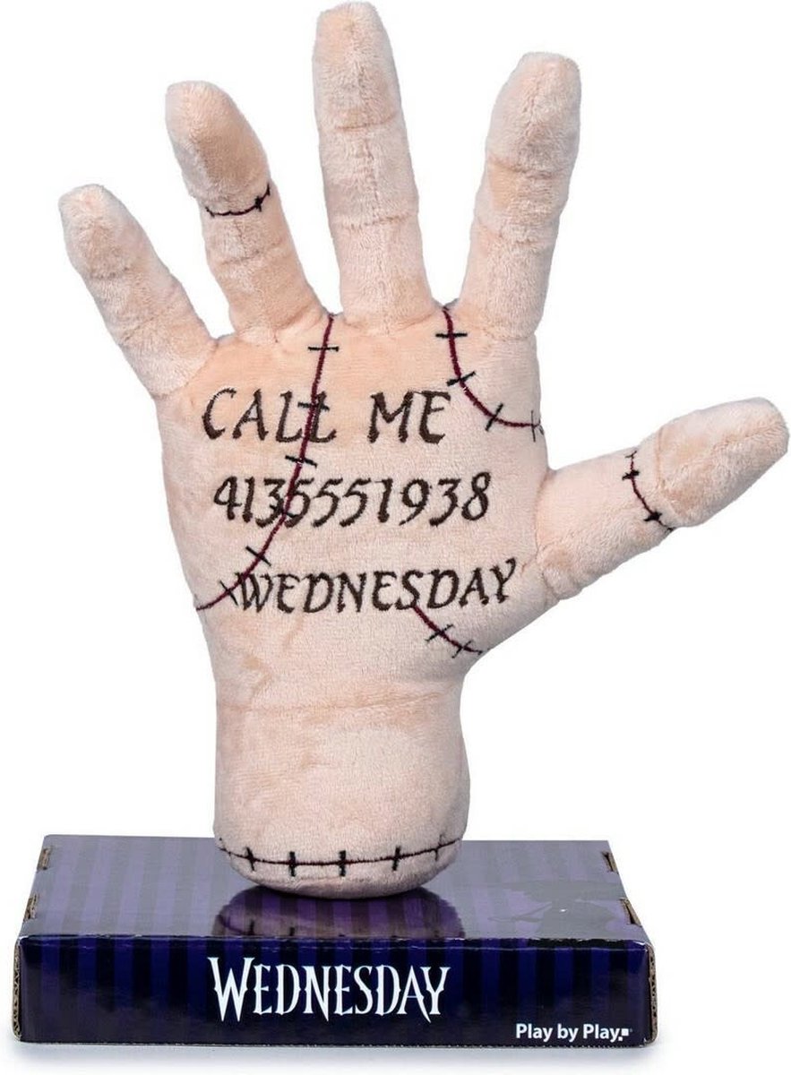 Wednesday: Thing Plinth Call Me 25 cm Plush