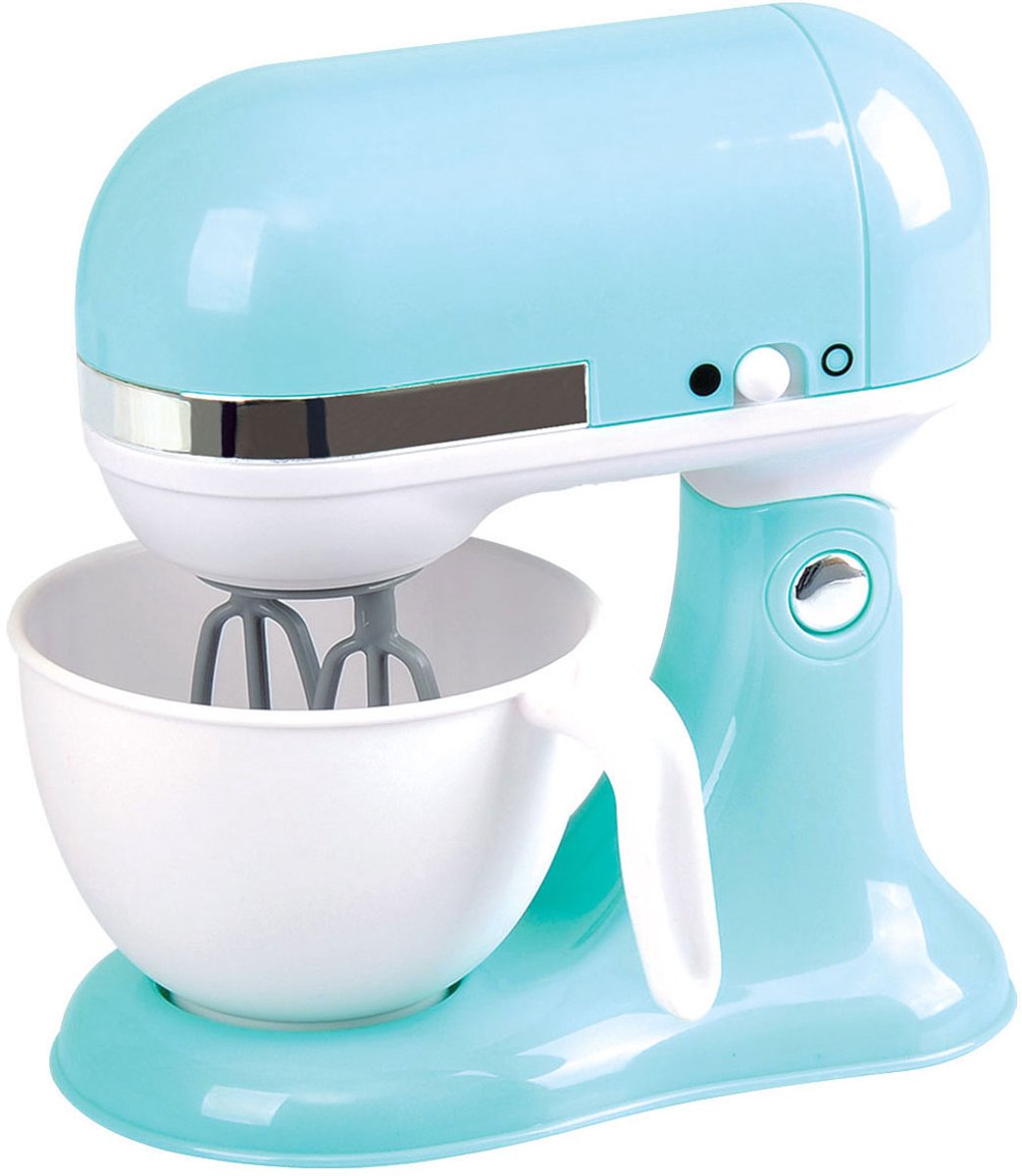 Play speelgoed mixer met kom blauw - kindermixer keuken speelgoed.