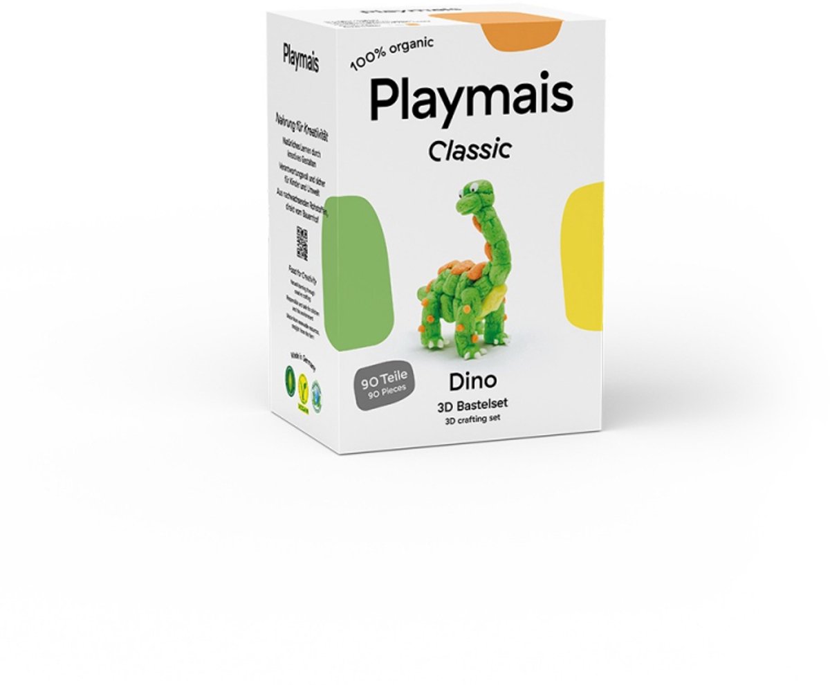 PlayMais Classic Dino bouwset - creatief speelgoed dino.
