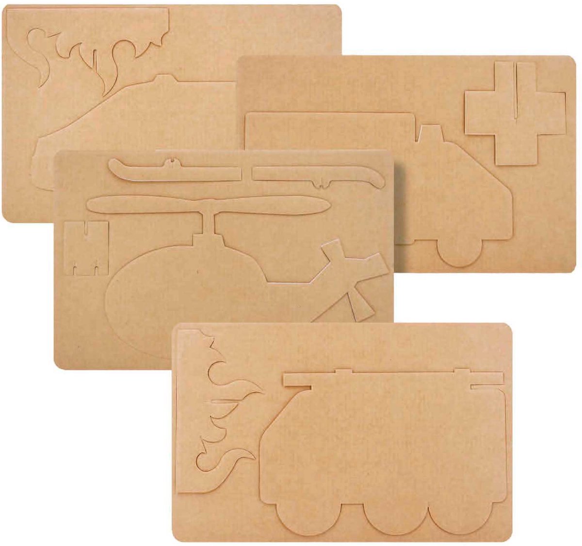 PlayMais Kaarten Versieren Brandweerwagen