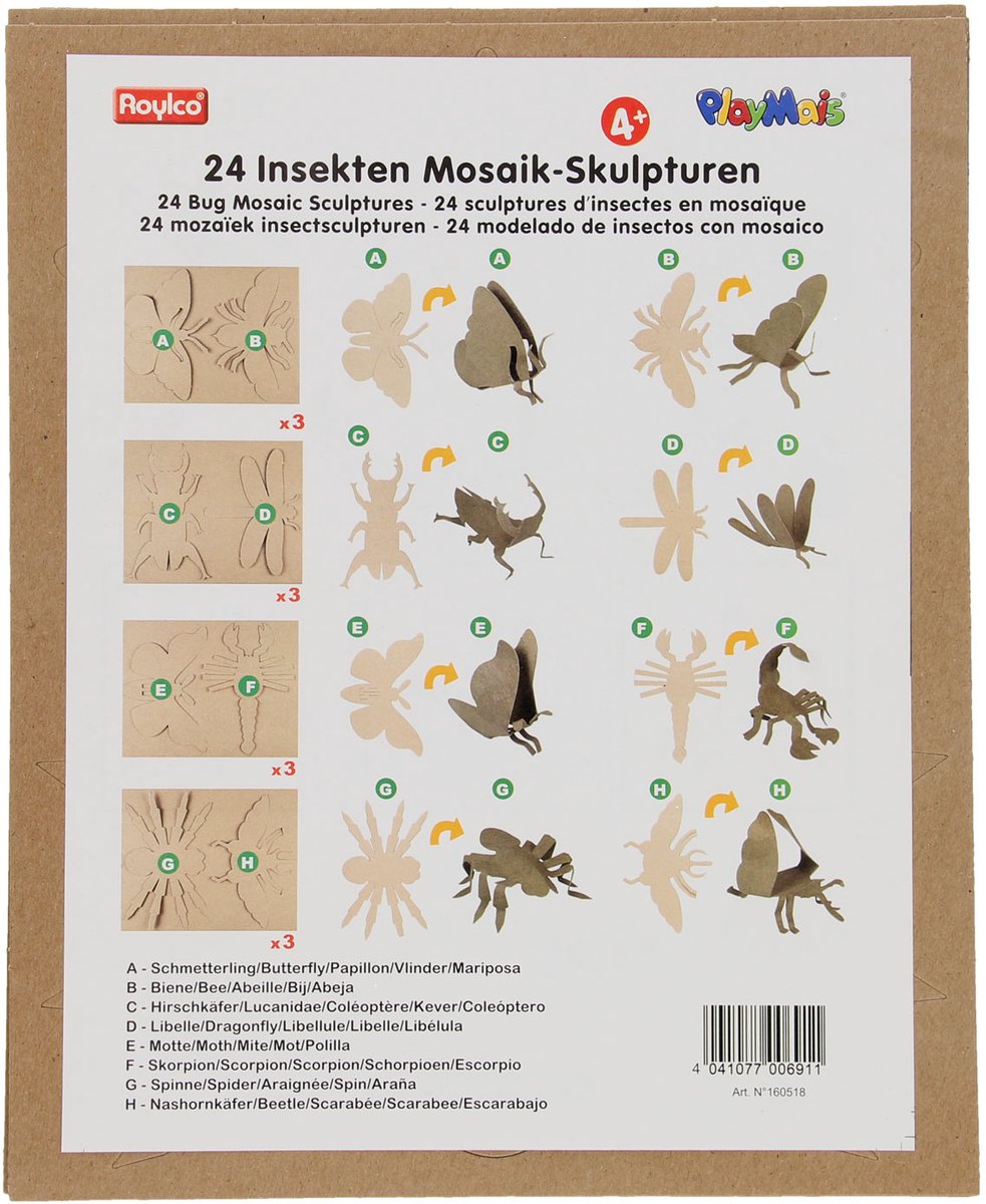   Mosaic 3D Insecten Versieren, 24st.