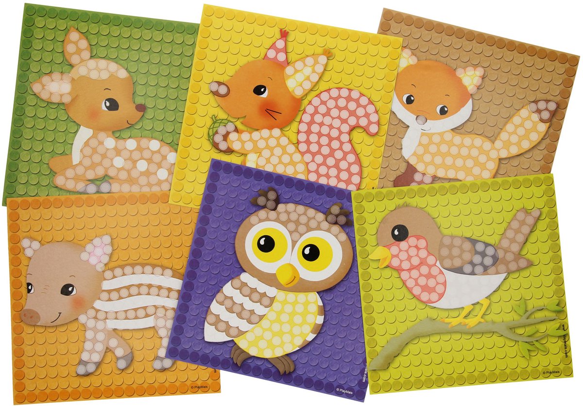   Mosaic Kaarten Versieren Bos