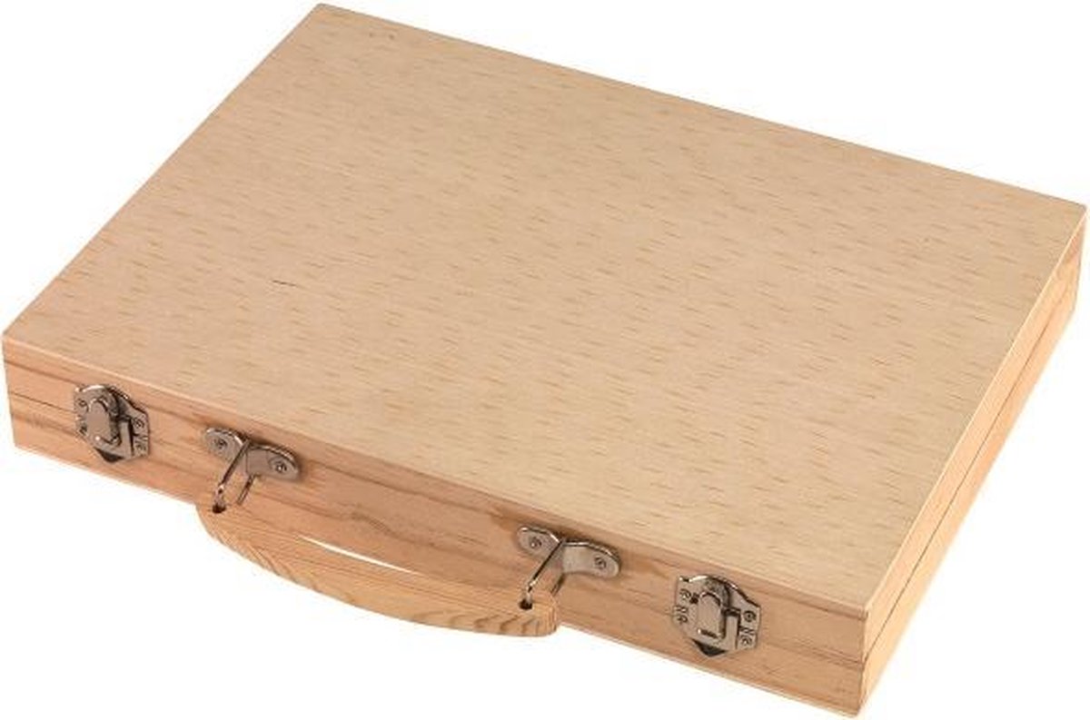 Tekendoos Tekenset Voor Kinderen - Kleuren / Tekenen Schminken - 54 Delig