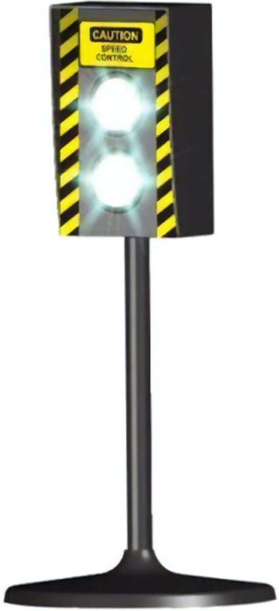 Playfun Flitspaal 75 Cm Zwart/geel