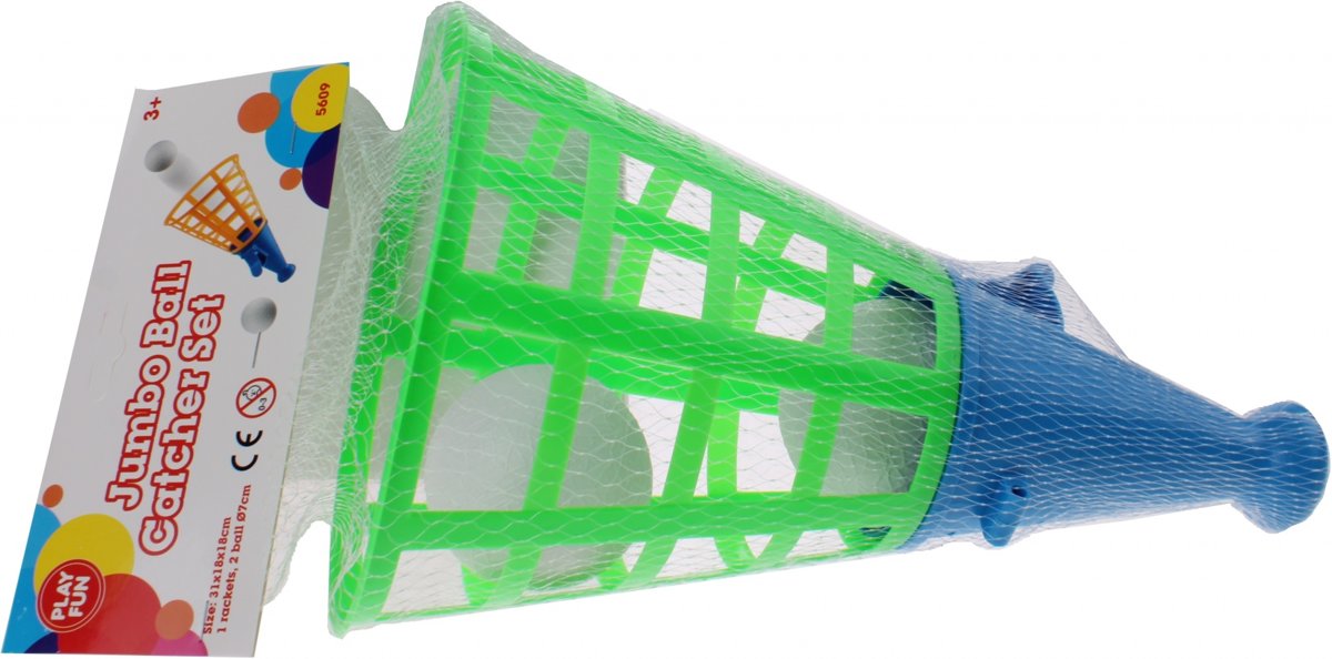 Playfun Vangbeker 3-delig Groen/blauw