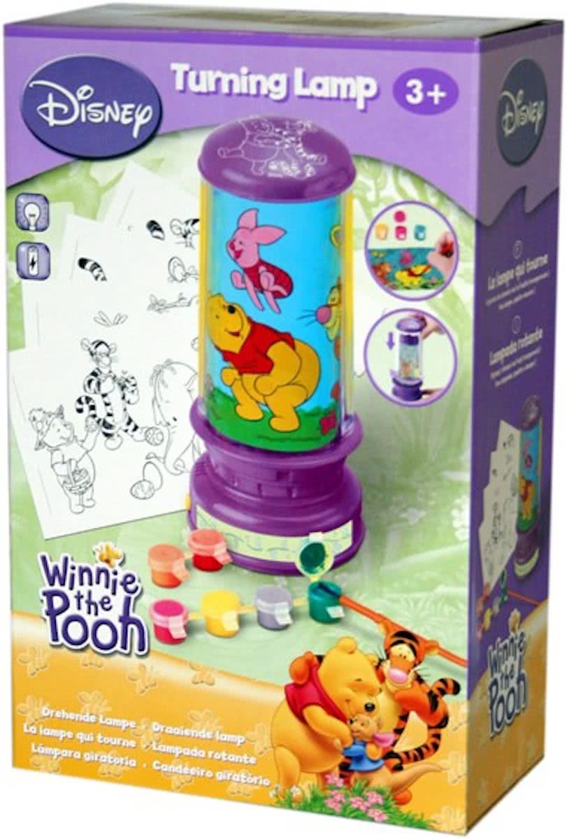   - Winnie De Poeh Draaiende Lamp (zelf inkleuren)