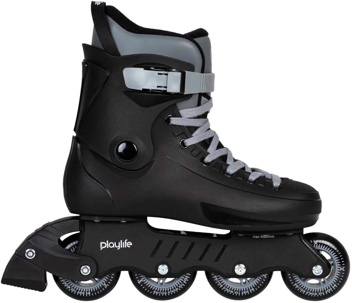 Playlife Rave 80 Inline Skates Zwart EU 43-44 Man,Vrouw