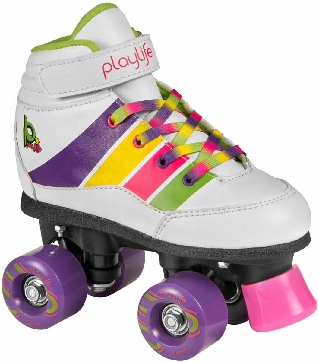 Playlife Rolschaatsen Groove Junior Wit Maat 33