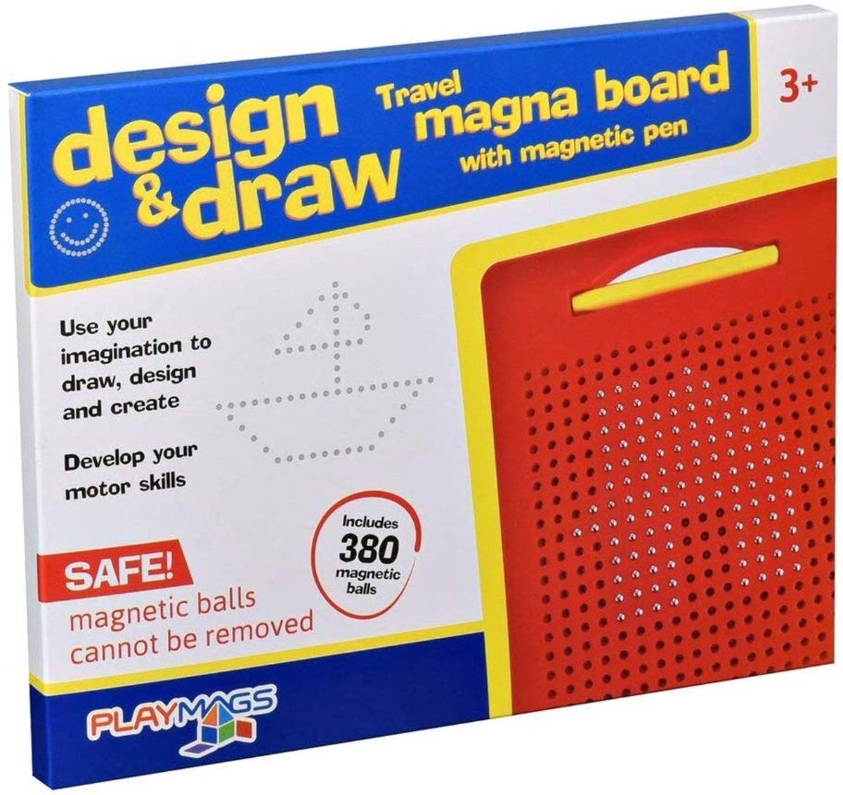 Playmags Travel Magna-Board - Design & Draw Magnaboard