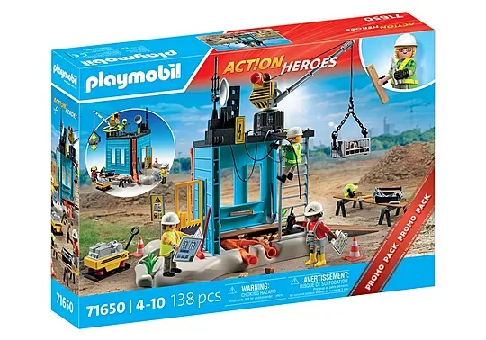 Playmobil® Action heroes 71650 PROMO bouwplaats