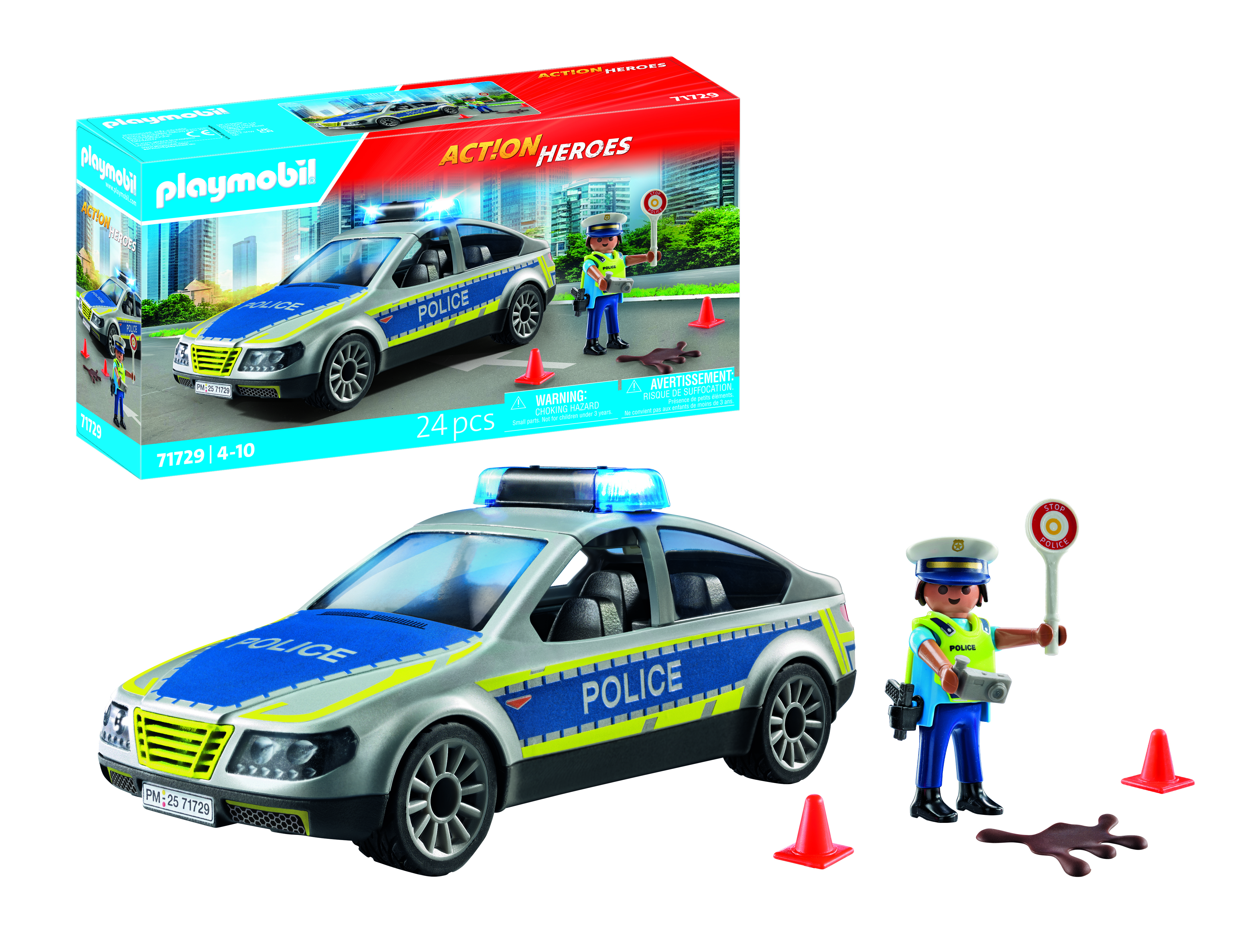 Playmobil® Action heroes 71729 politie patrouille auto