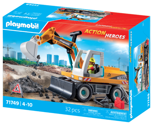 Playmobil® Action heroes 71749 grote graafmachine
