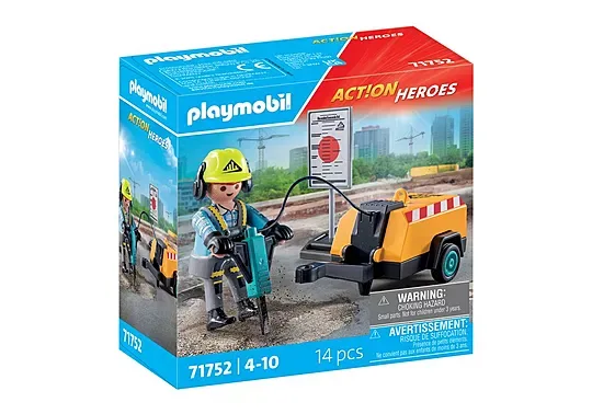 Playmobil® Action heroes 71752 bouwvakker