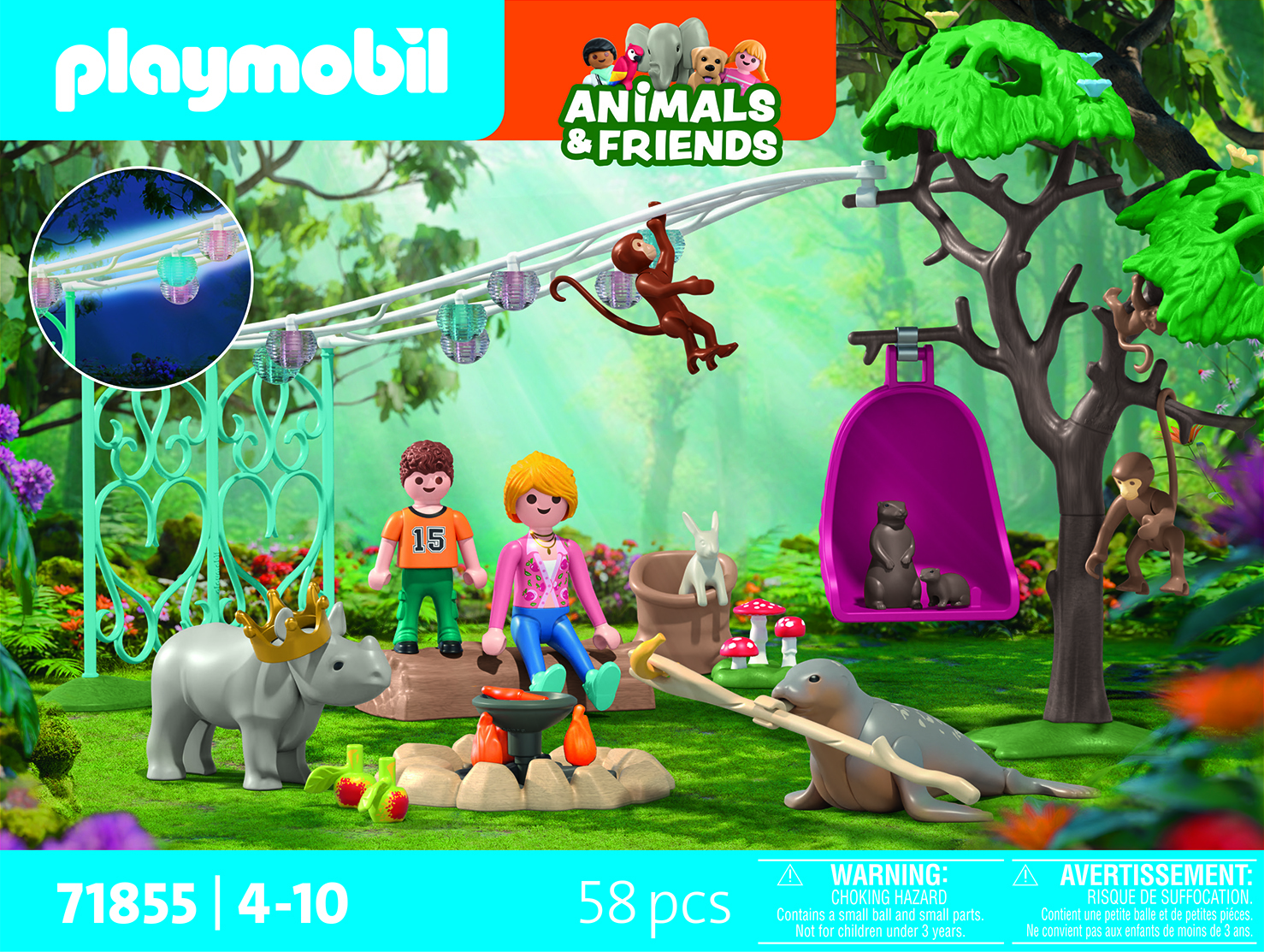 Playmobil® Animals & Friends 71855 Grappig verjaardagsfeestje