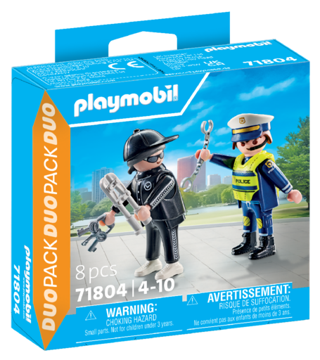 Playmobil® Duopack 71804 politieman en inbreker