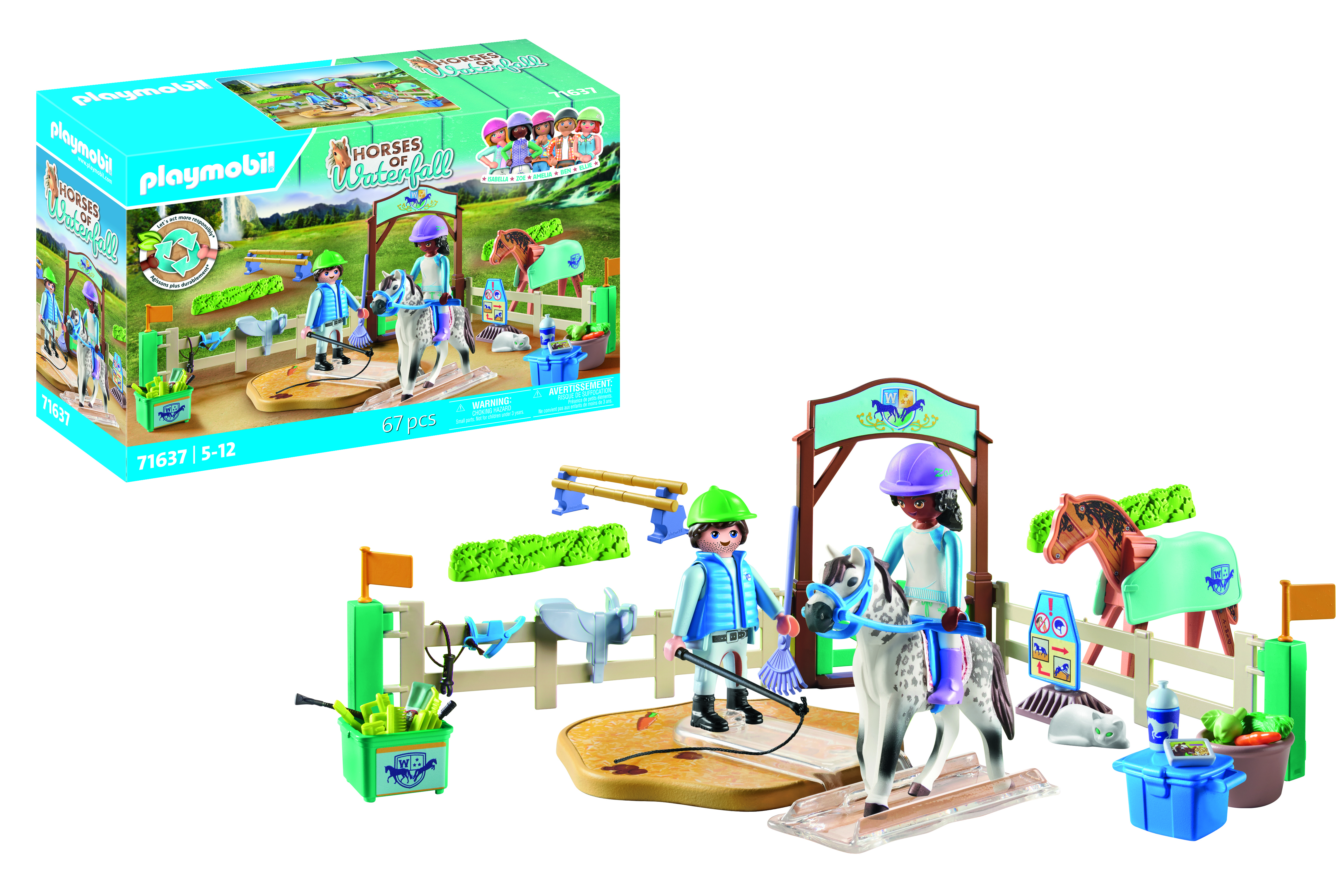Playmobil® Horses of waterfall 71637 moderne paardrijschool