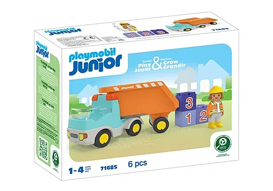 Playmobil® Junior 71685 kiepwagen