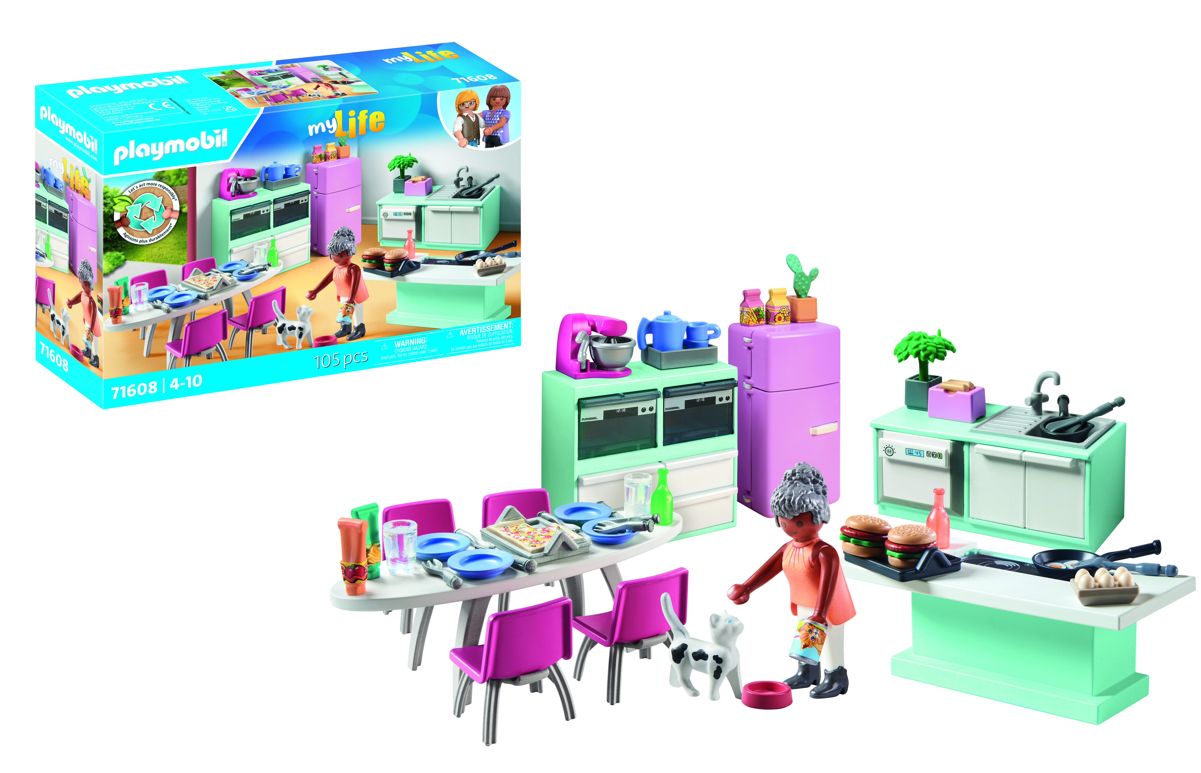 Playmobil® My life 71608 keuken met eethoek