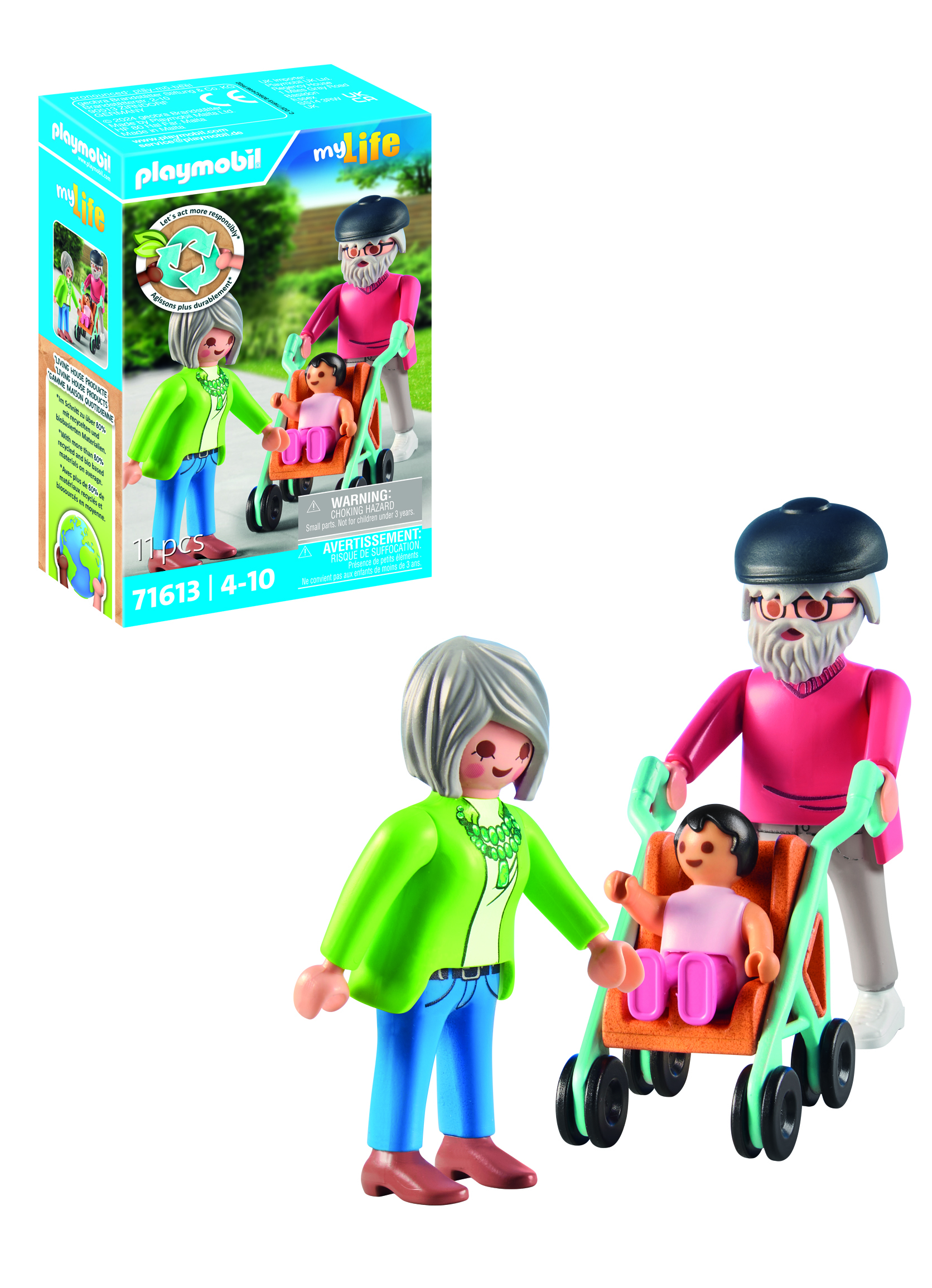 Playmobil® My life 71613 grootouders met baby