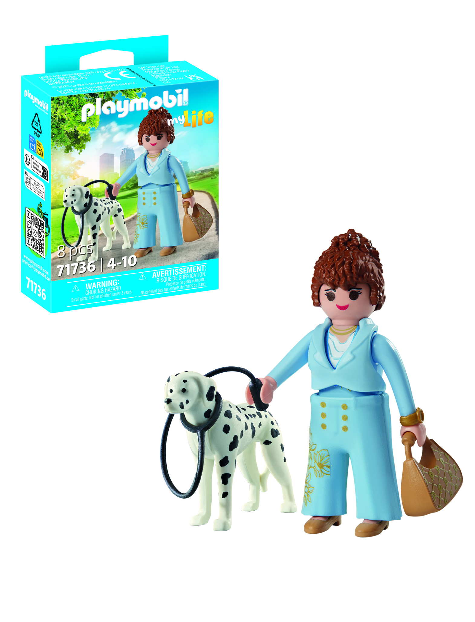 Playmobil® My life 71736 manager met dalmatiër