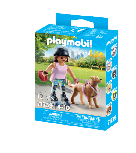 Playmobil® My life 71739 schaatser met retriever