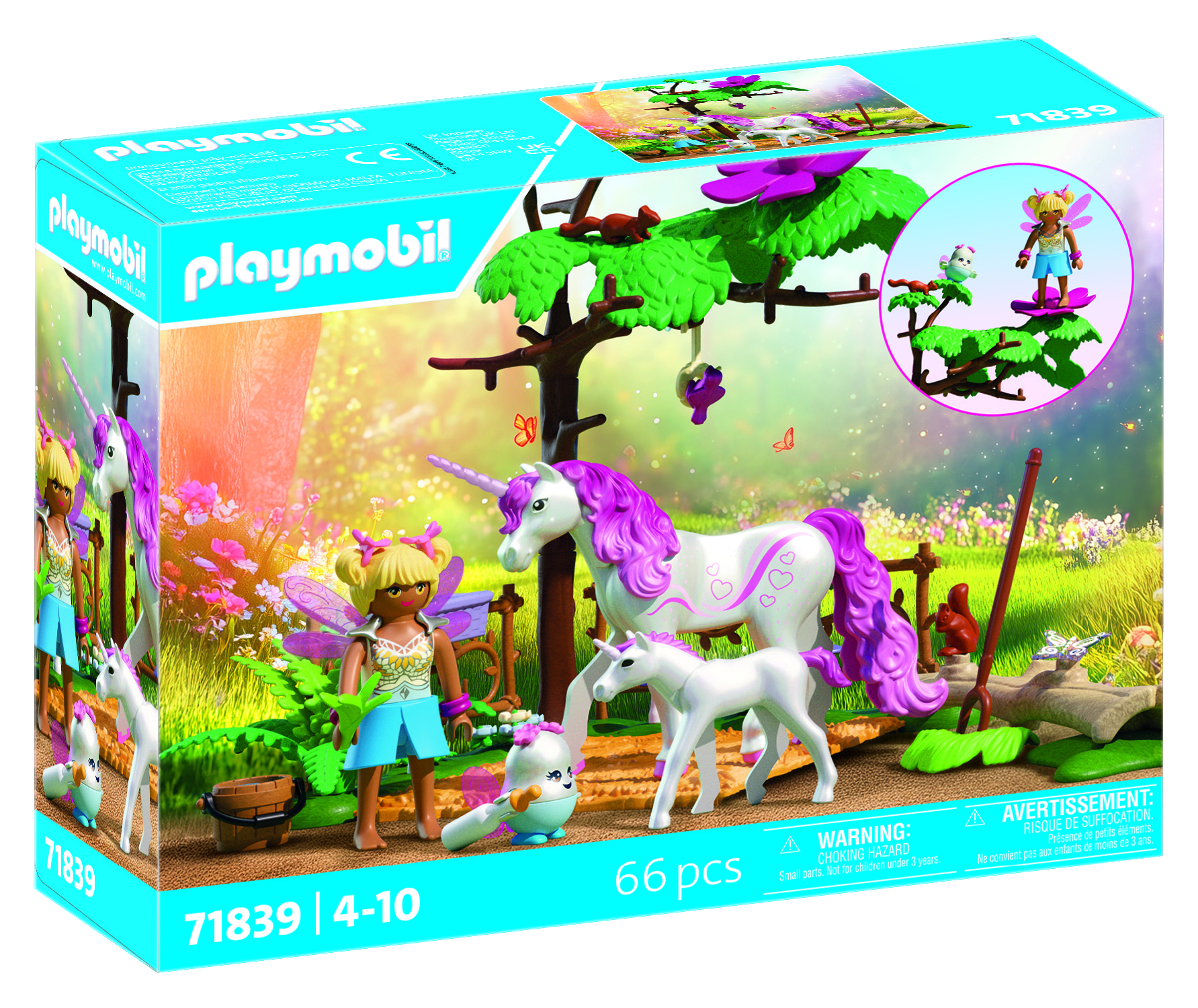  ® Princess Magic magische eenhoornstal voor moeder en veulen