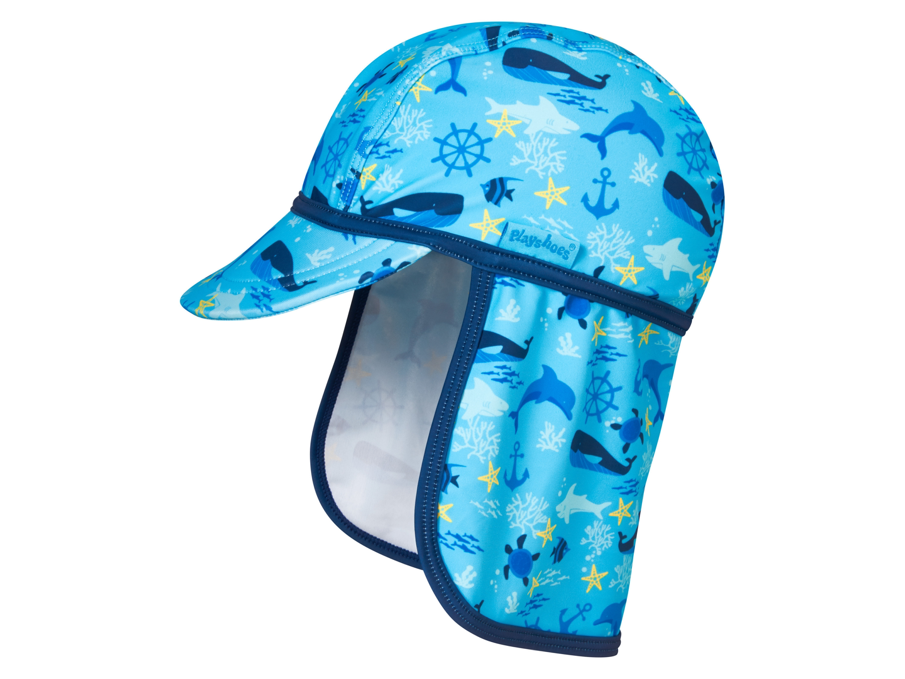 Playshoes Kinder UV-werende pet (Walvis, 50-51)