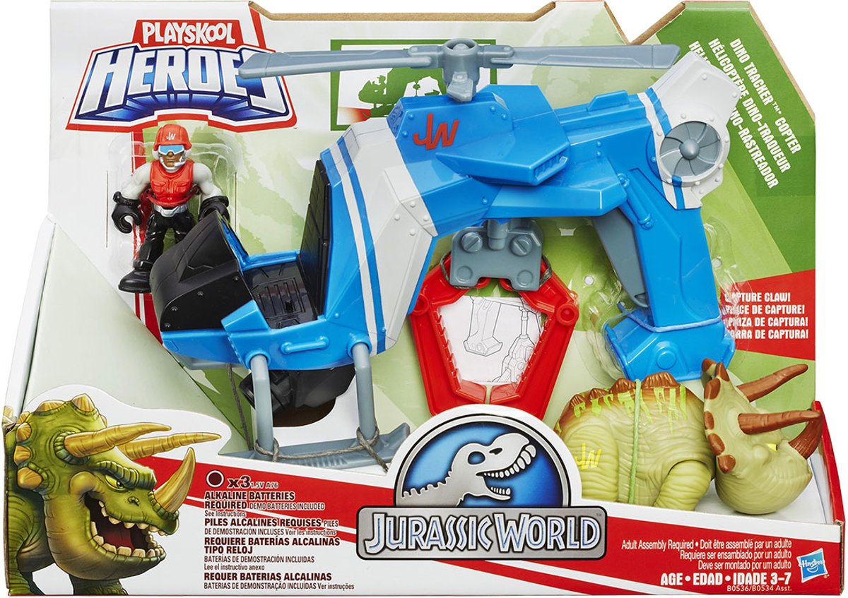 Playskool Heroes Jurassic World Dino Tracker Helikopter
