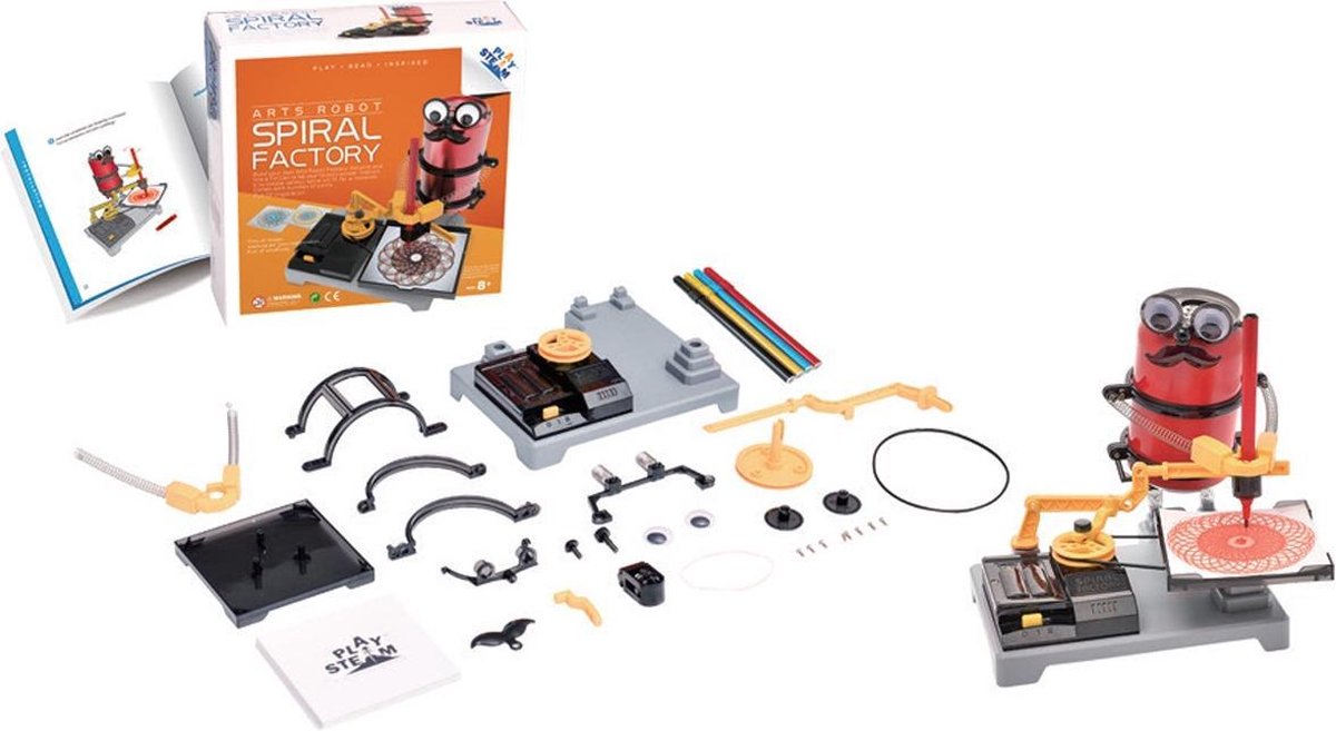 PlaySTEAM - Arts Robot Spiral Factory