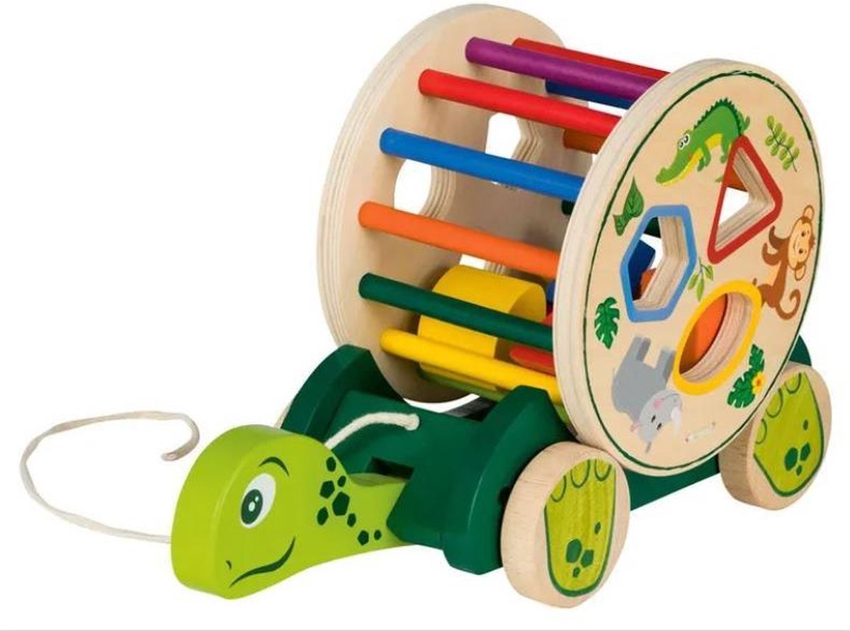 Playtive - trek-schildpad - motoriekspeelgoed