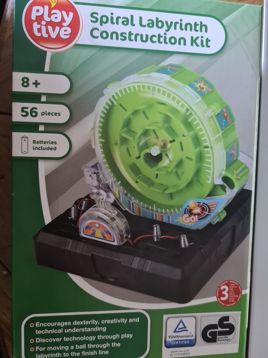 Playtive Spiraal Labyrinth bouwpakket 56 delen