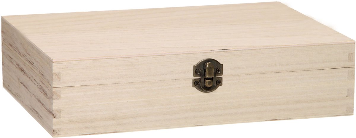 Playwood Houten Kist met 24 Vakken