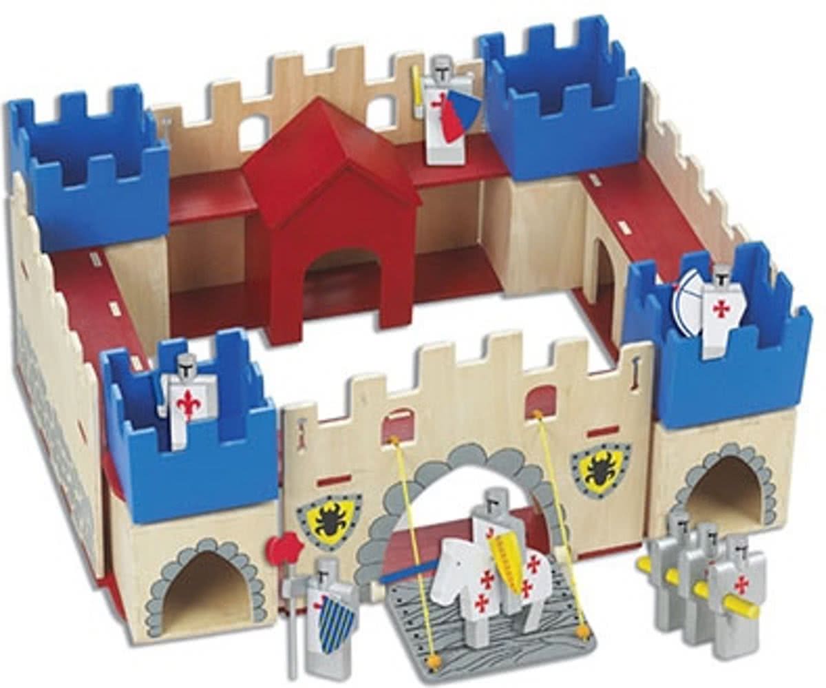 Playwood Kasteel groot inclusief ridders