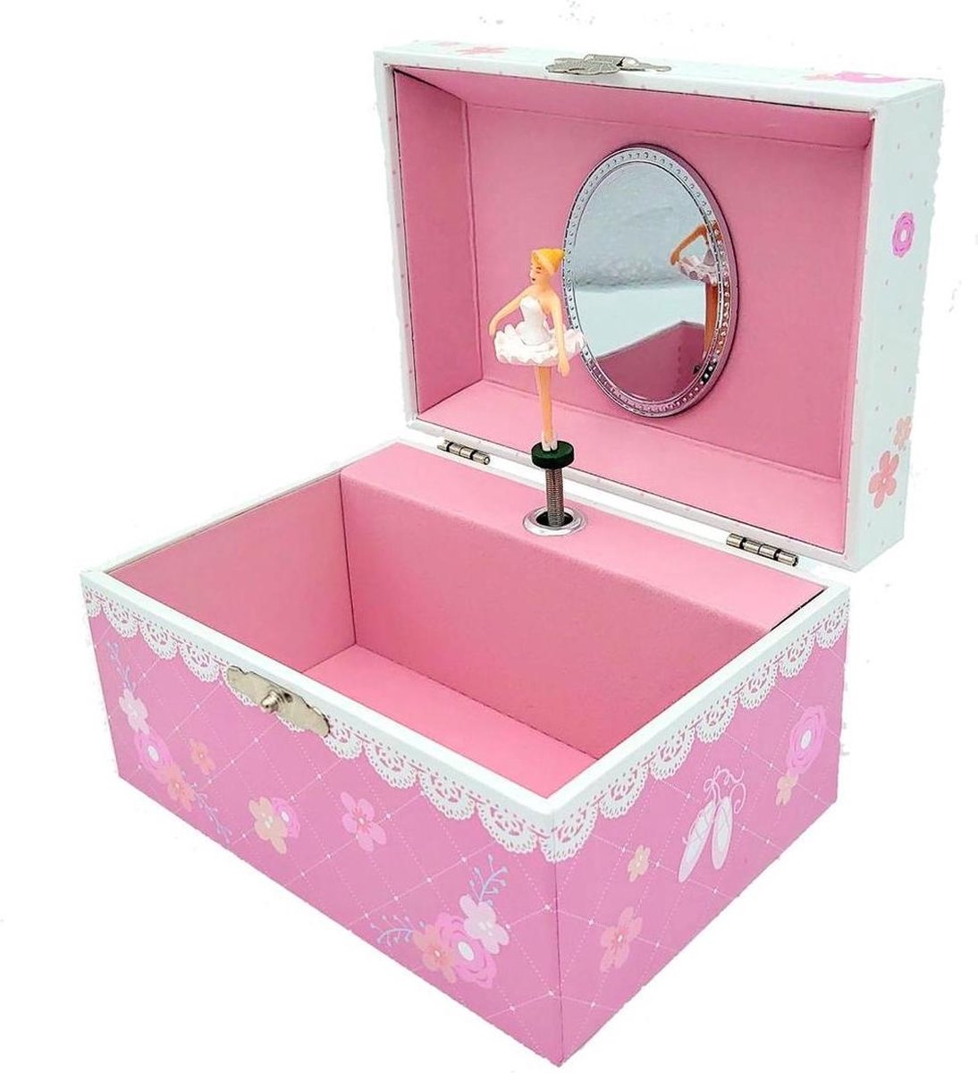 Sieradendoos Dansende Meisjes -   met Dansende Ballerina - Simply for Kids