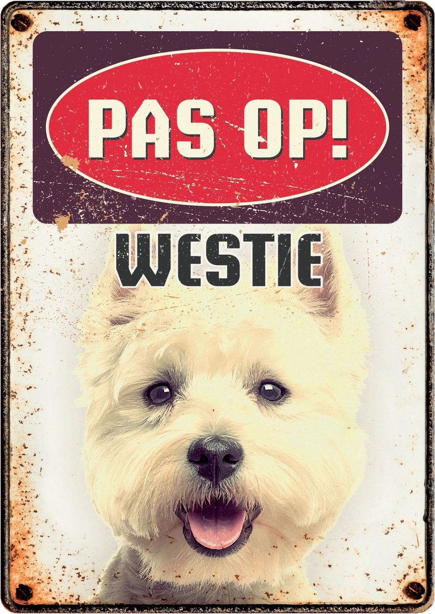 Plenty Gifts Waakbord PAS OP Westie