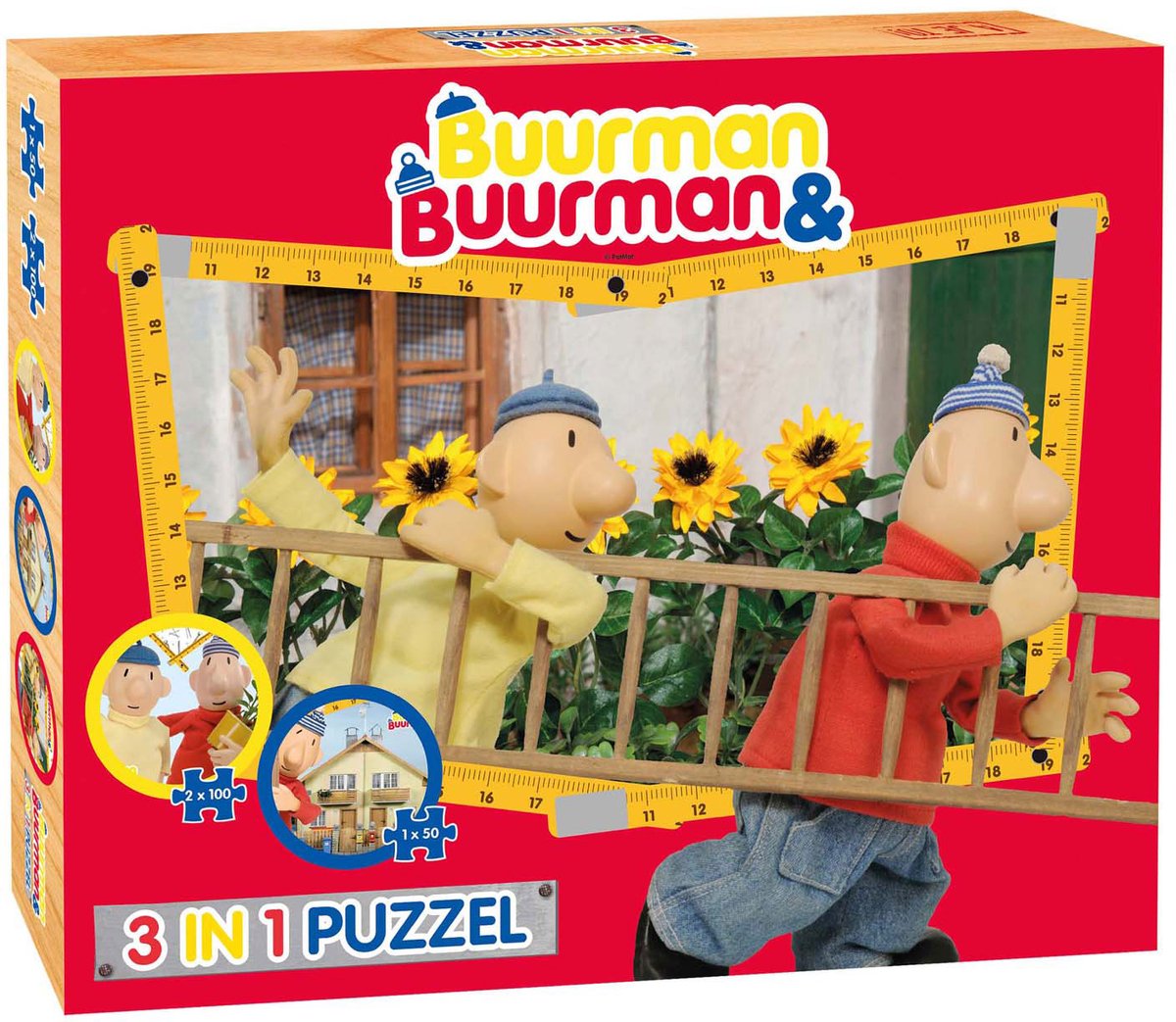 Puzzel Buurman en Buurman 3 in 1