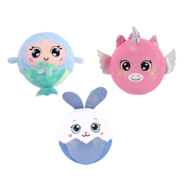 Pluchiez Bal Bouncing Konijn/zeemeermin/ Unicorn