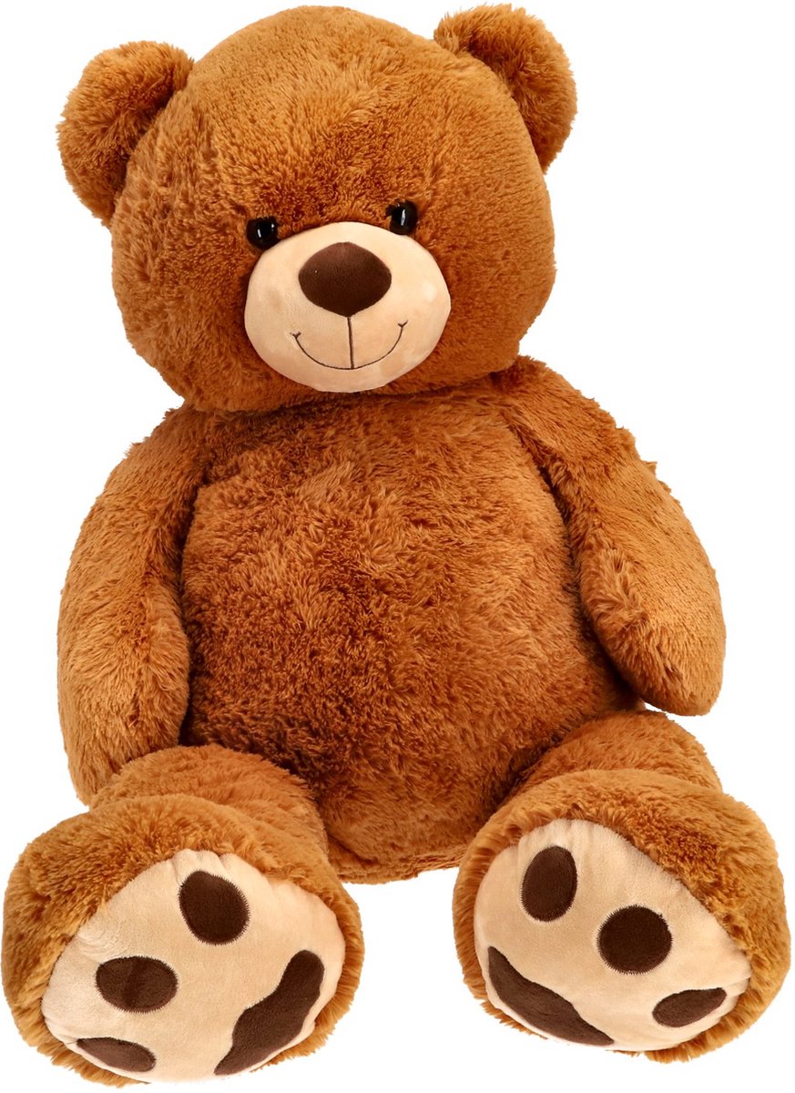 Supergrote Beer Pluche Zittend 120 Cm